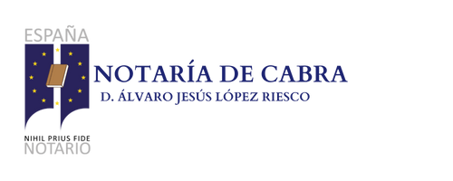 Logo Notaría de Cabra de D. Álvaro Jesús López Riesco